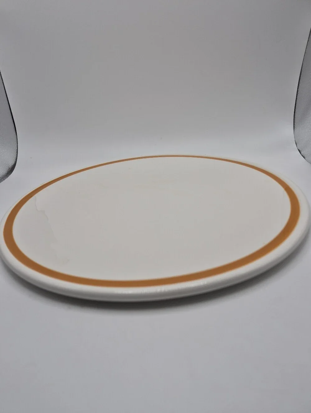 Jonathan Adler Striped Ceramic Cake Plate- Multicolor